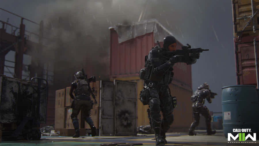 Modern Warfare2 Squad Advancing Wallpaper