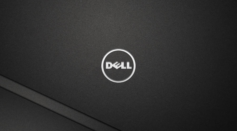 Modest Black Dell Logo Wallpaper