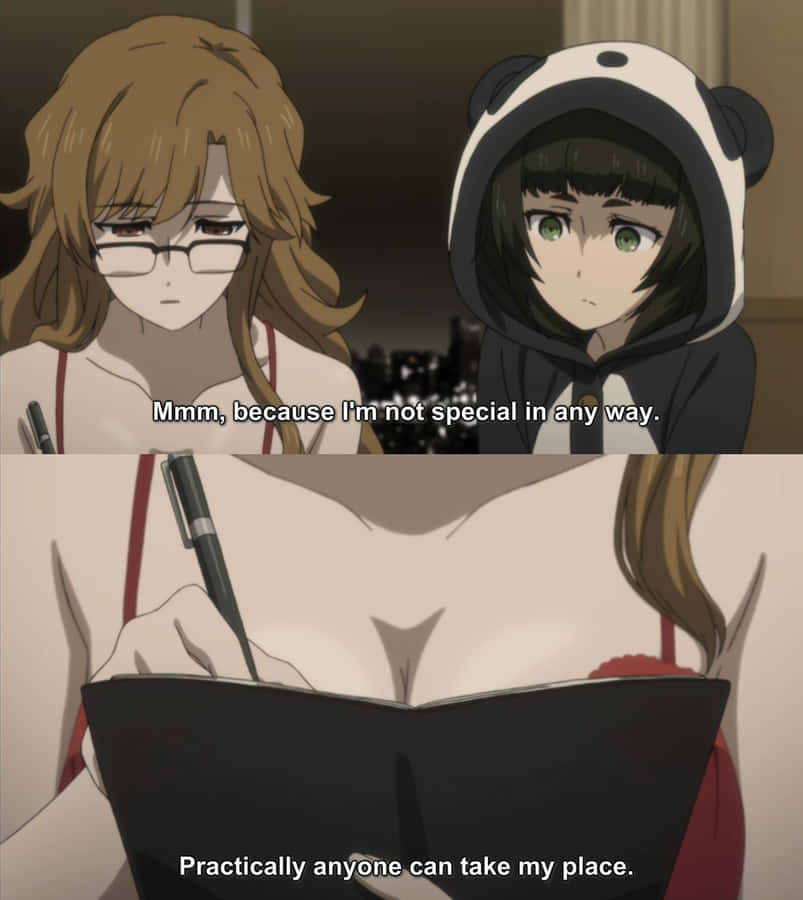 Moeka Kiryu - Mysterious And Timid Beauty From Steins;gate Wallpaper