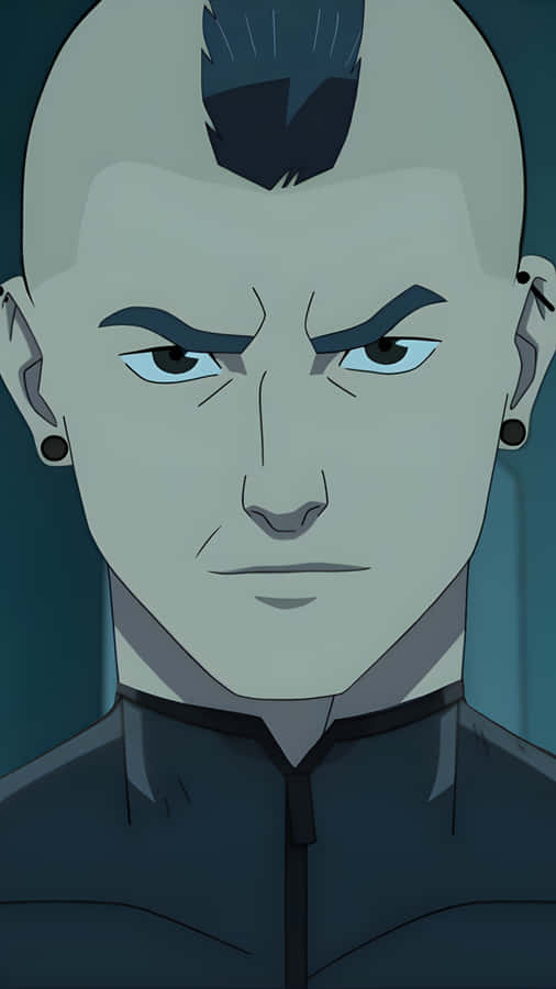 Mohawk Mark Character Closeup Wallpaper