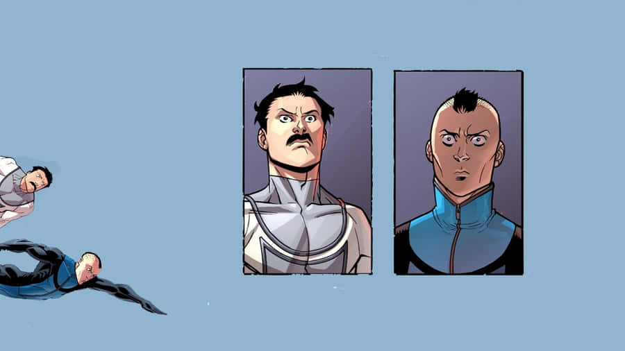 Mohawk Mark Character Design Wallpaper