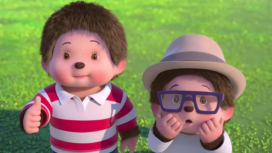 Monchhichi Characters Together Wallpaper