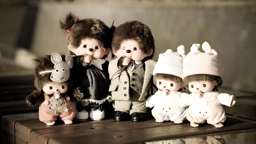 Monchhichi Doll Collection Wallpaper