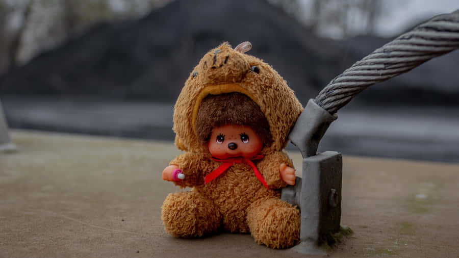 Monchhichi Doll In Costume Wallpaper