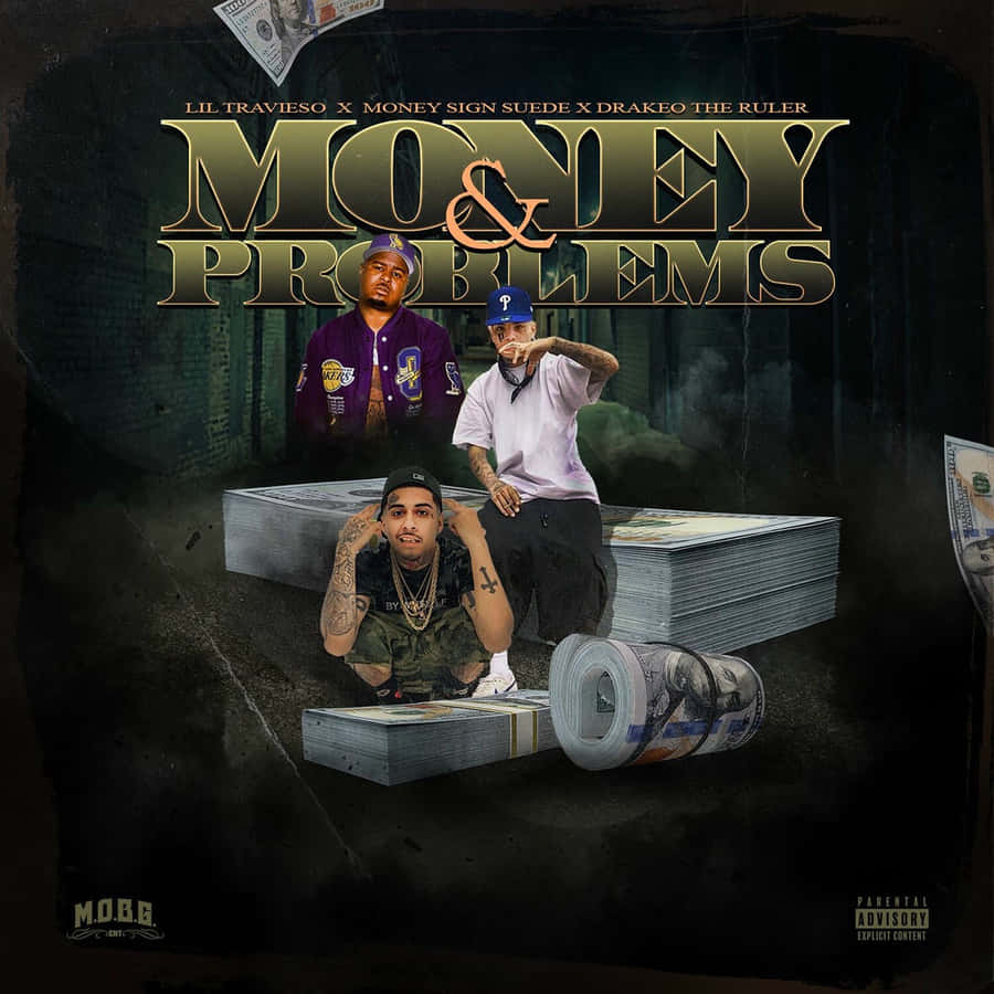 Money Problems Lil Travieso Wallpaper