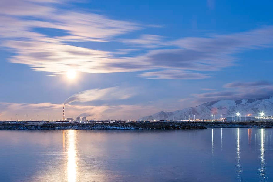 Mongolias Sun Shining Wallpaper