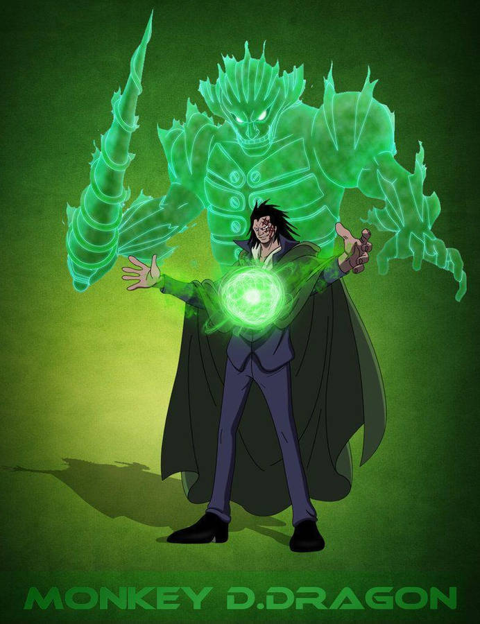 Monkey D Dragon Green Monster Wallpaper