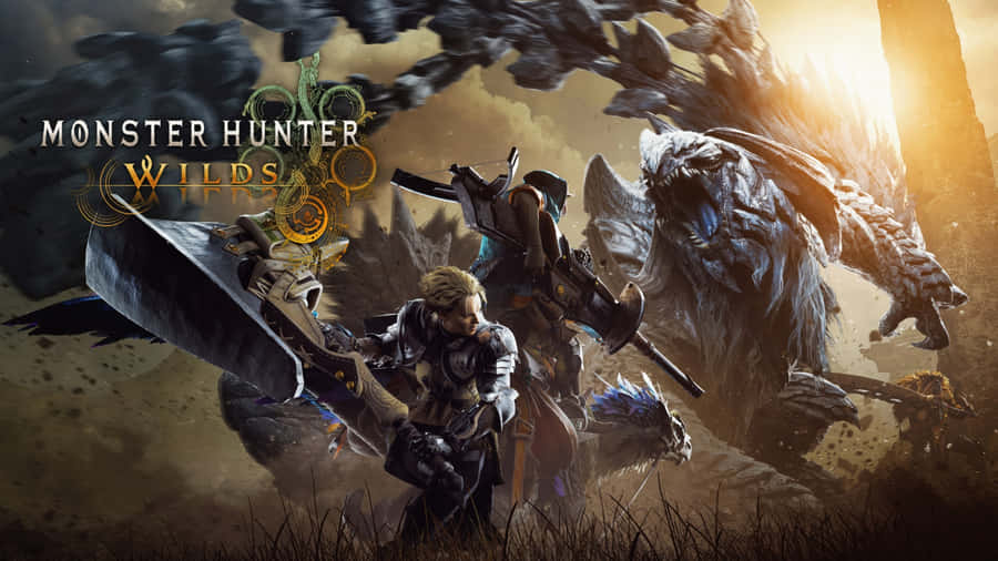 Monster Hunter Wilds Gameplay Action Wallpaper