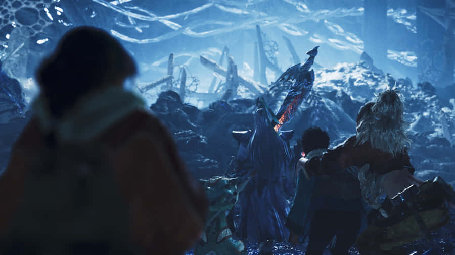 Monster Hunter Wilds Iceborne Expedition Wallpaper