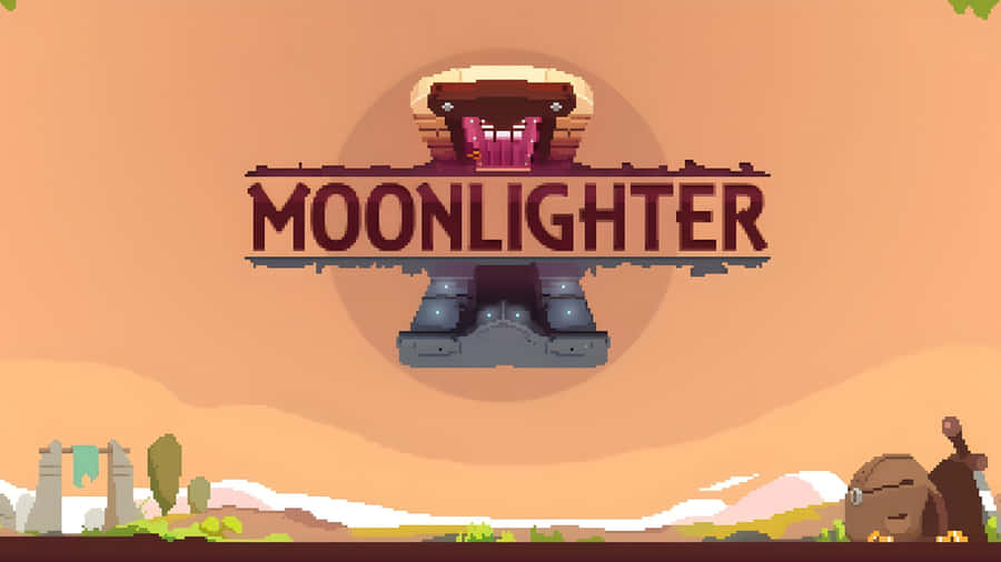 Moonlighter Game Logo Wallpaper