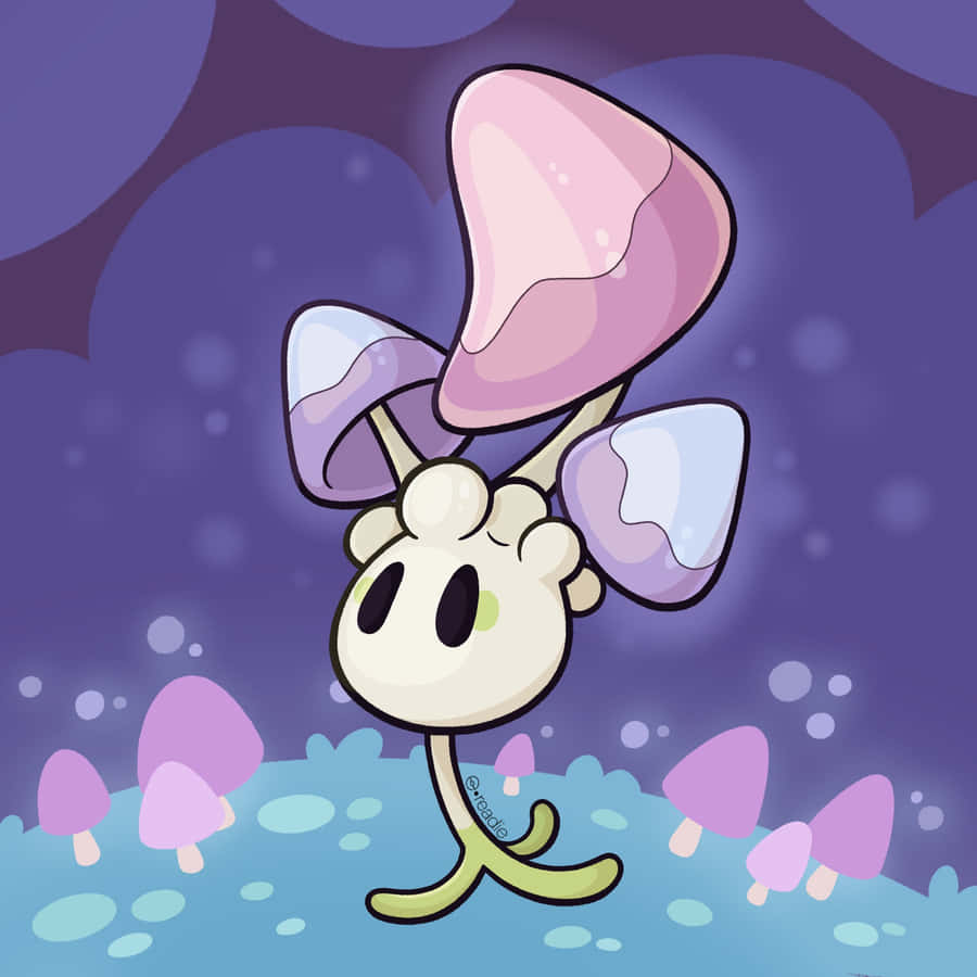 Morelull Dark Violet Art Wallpaper