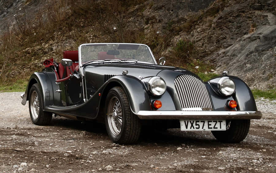 Morgan Sports Car In Pristine Condition Wallpaper