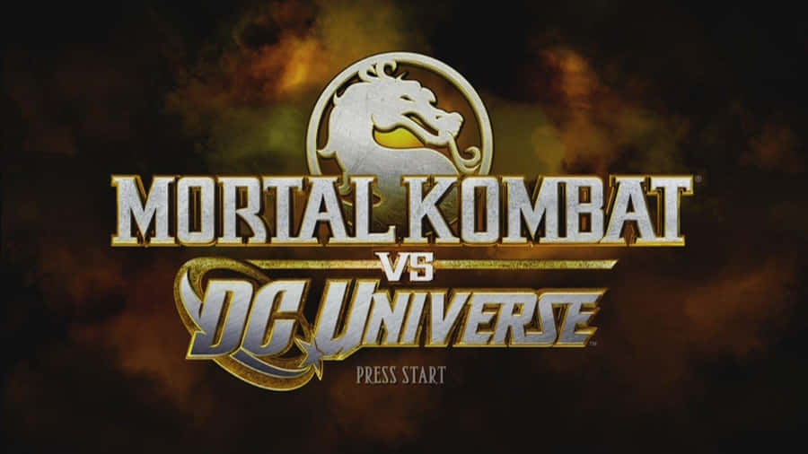 Mortal Kombat And Dc Universe Heroes Face Off In Epic Battle Wallpaper