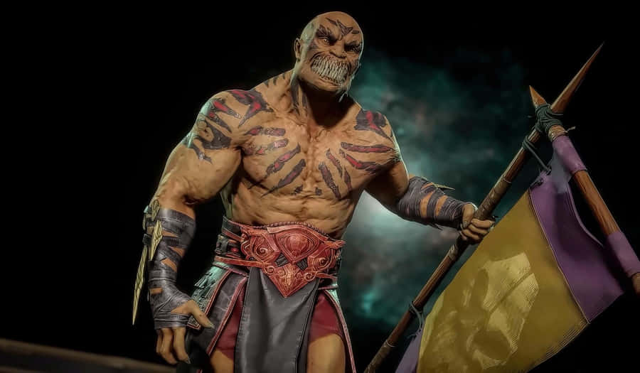 Mortal Kombat Baraka Unleashing His Fury Wallpaper