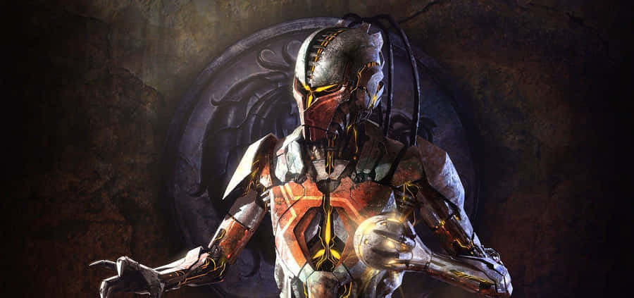 Mortal Kombat Cyrax In Action Wallpaper
