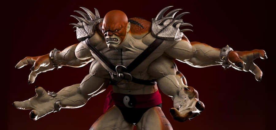 Mortal Kombat Kintaro Unleashing His Fury Wallpaper