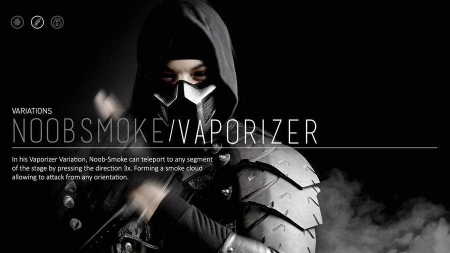 Mortal Kombat Noob Smoke Hd Wallpaper