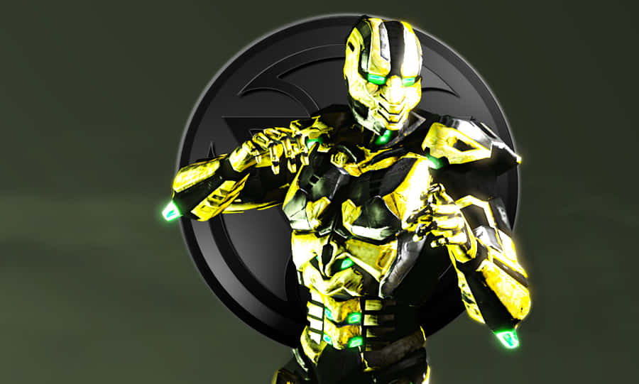 Mortal Kombat's Cyrax Ready For Battle Wallpaper