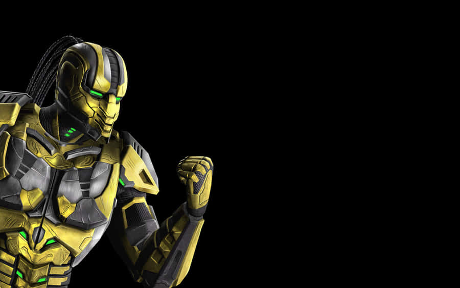 Mortal Kombat's Ultimate Cyber-ninja - Triborg Wallpaper