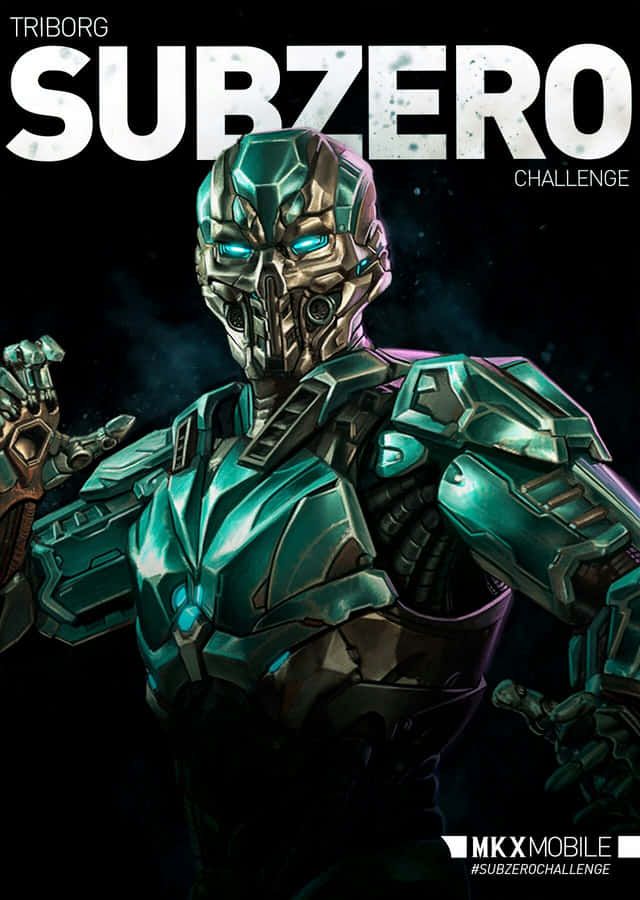 Mortal Kombat Triborg In Action Wallpaper