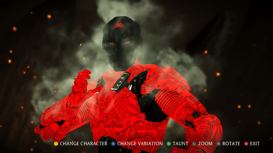 Mortal Kombat Triborg In Action Wallpaper