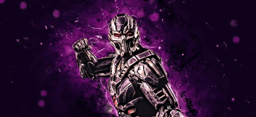 Mortal Kombat Triborg In Action Wallpaper