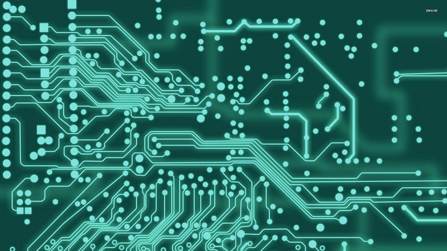 Motherboard Circuitry Pattern Wallpaper
