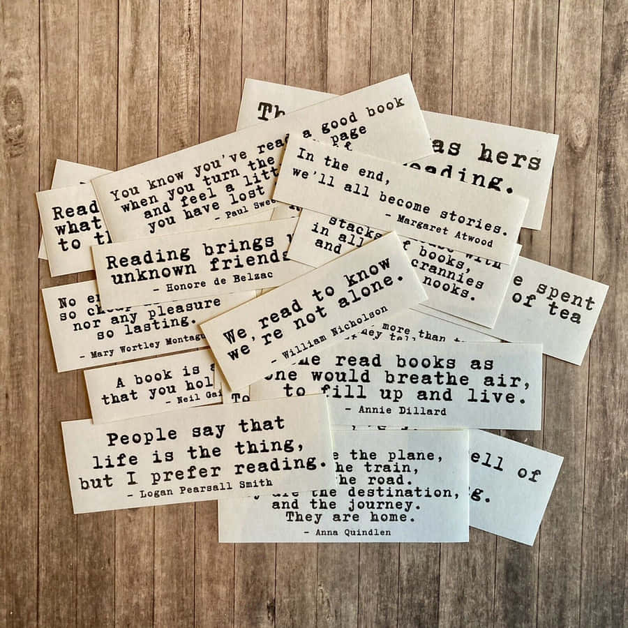 Motivational Quote From Richard Bach's Book Wallpaper