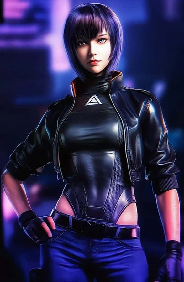 Motoko Kusanagi, A Powerful Cyborg In 