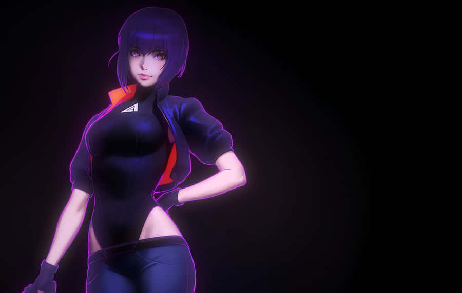 Motoko Kusanagi, Unrivaled Cyborg Warrior Wallpaper