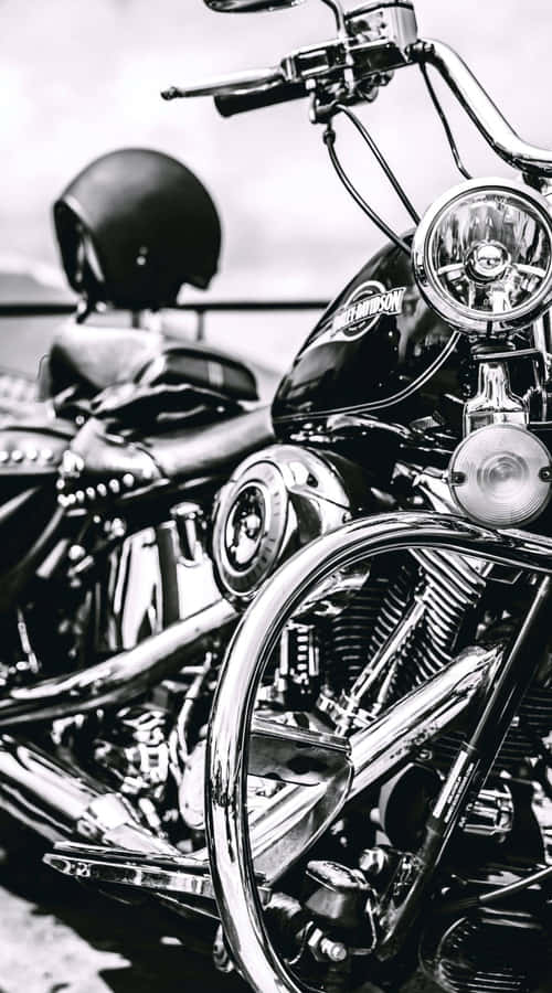 Motorcycle Front View [wallpaper] Wallpaper
