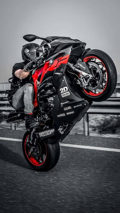 Motorcycle Man Stunts [wallpaper] Wallpaper