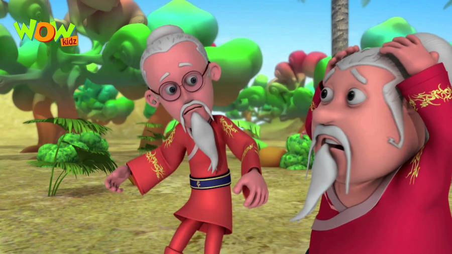 Motu Patlu Chinese Wallpaper