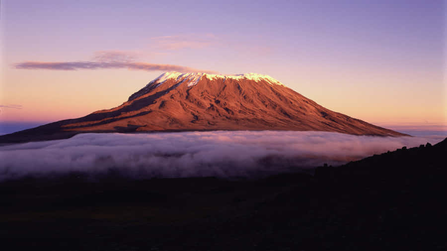 Mount Kilimanjaro Sunset Wallpaper