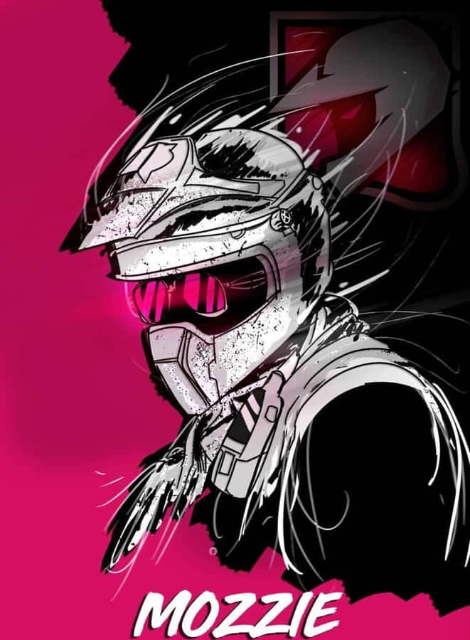 Mozzie From Rainbow Six Siege In Action Wallpaper