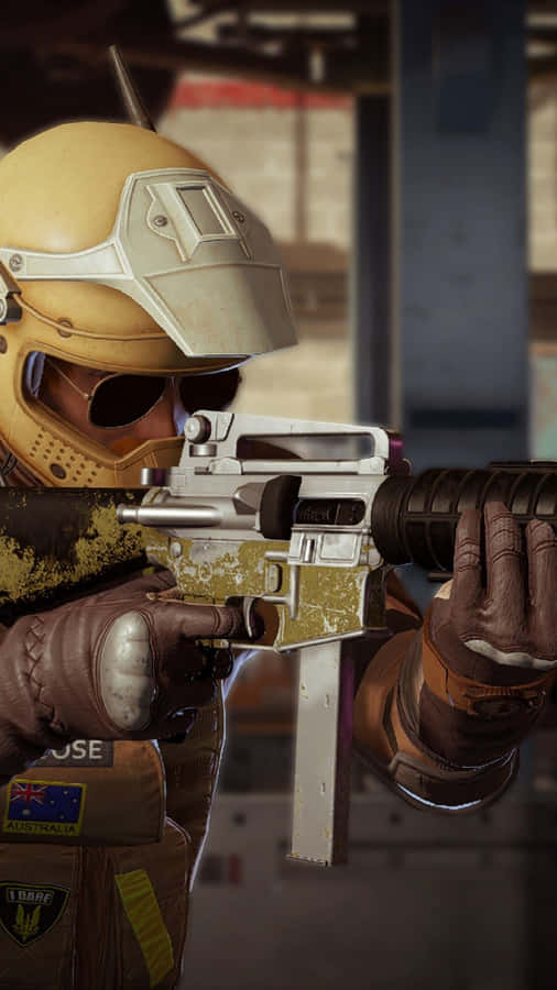 Mozzie, The Master Of Drones In Rainbow Six Siege Wallpaper