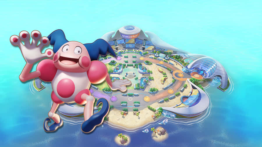Mr Mime Pokemon Unite Wallpaper