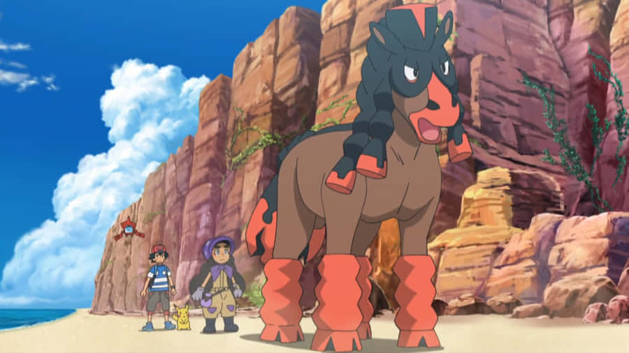 Mudsdale Near The Beach Wallpaper