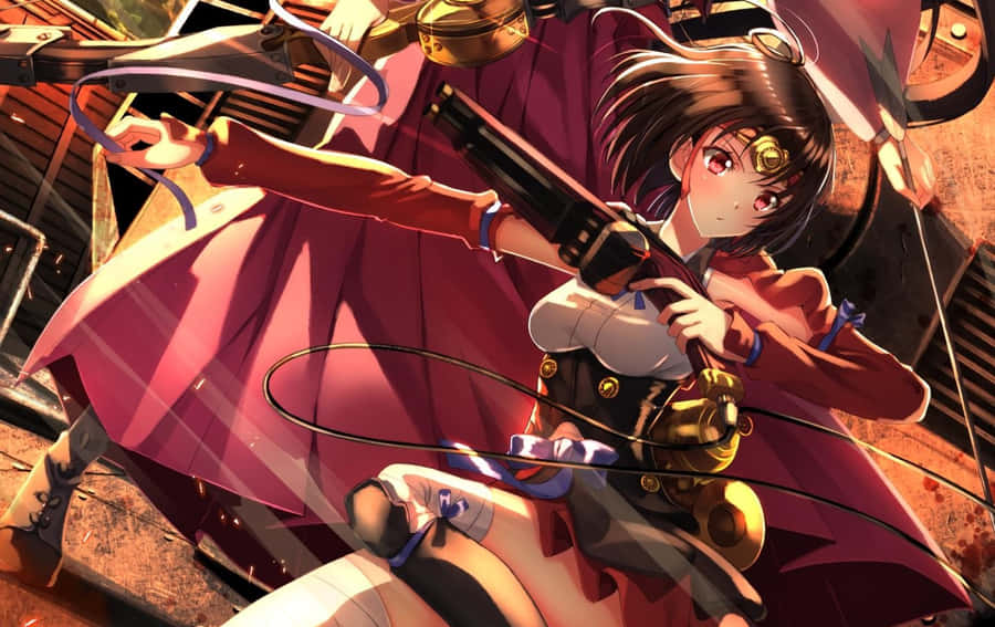 Mumei, The Ferocious Warrior From Kabaneri Of The Iron Fortress Wallpaper