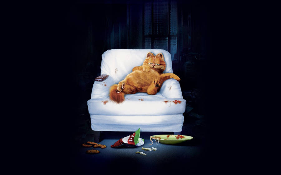 Murmuring Monday Mornings With Garfield Wallpaper