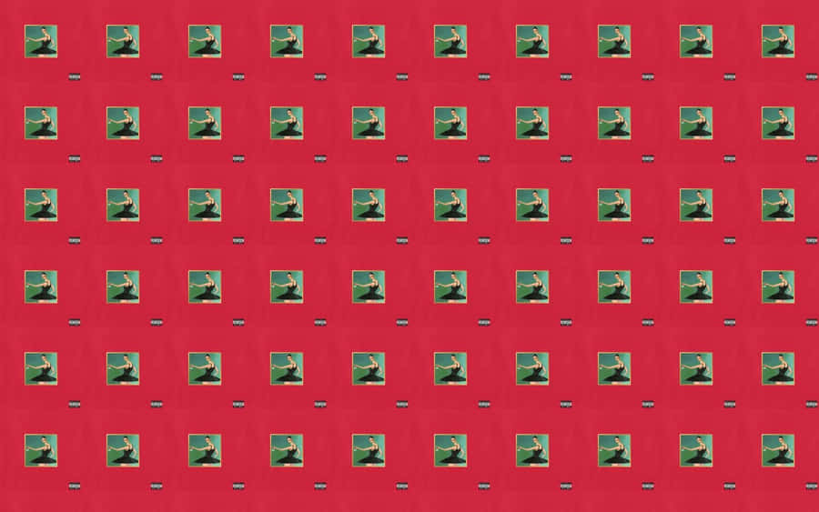 My Beautiful Dark Twisted Fantasy Tiny Poster Patterns Wallpaper