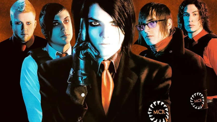 My Chemical Romance Band Portrait Wallpaper