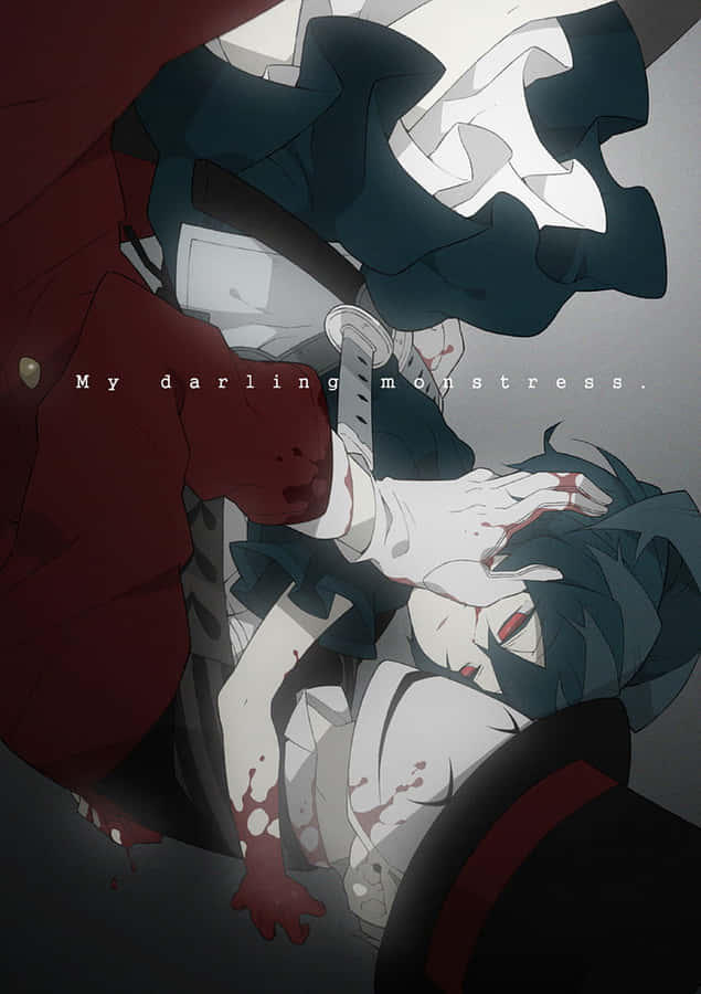 My Darling Monstress Anime Artwork Wallpaper