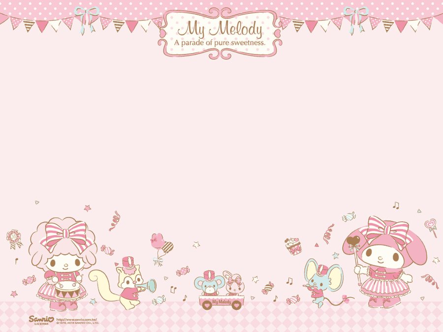 My Melody Laptop 1024 X 768 Wallpaper