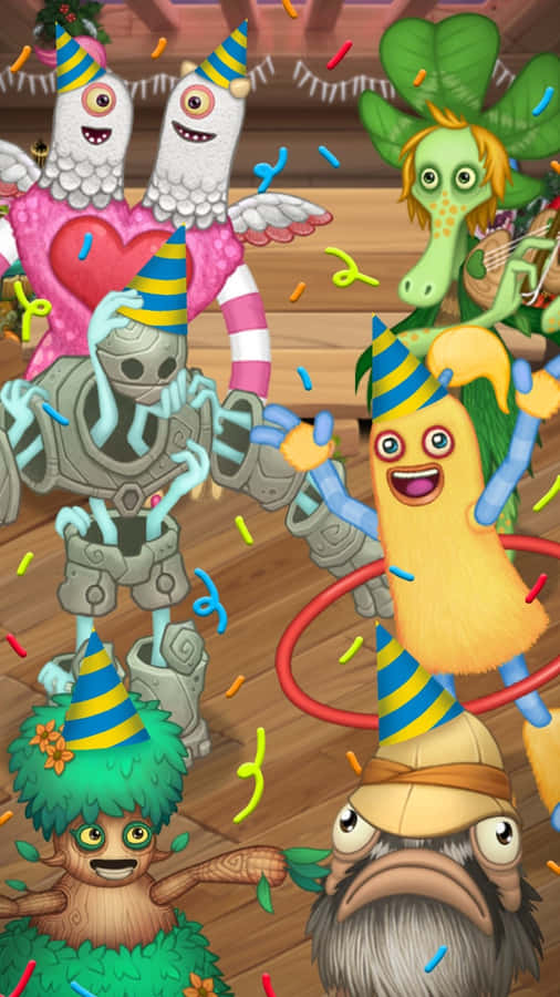 My Singing Monsters Celebration Wallpaper