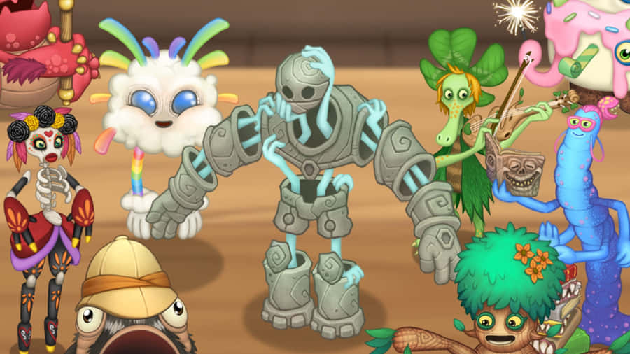 My Singing Monsters Group Portrait Wallpaper