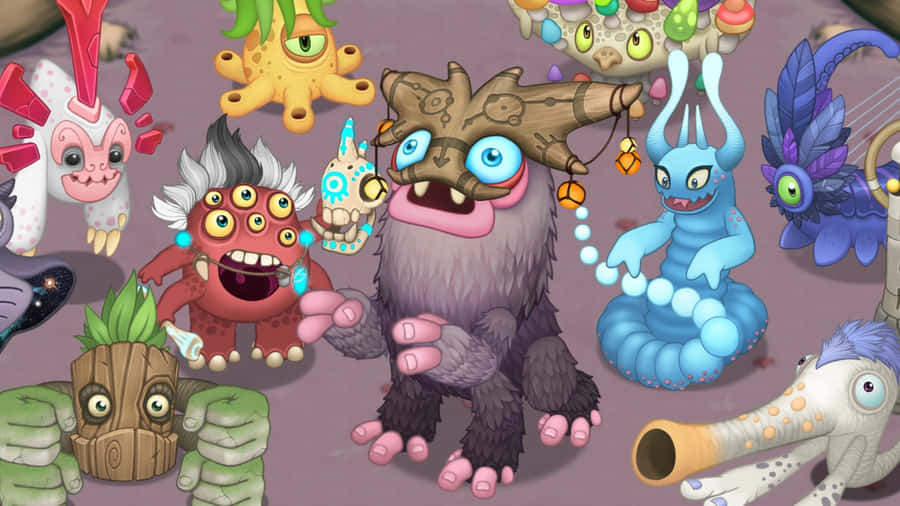 My Singing Monsters Group Wallpaper