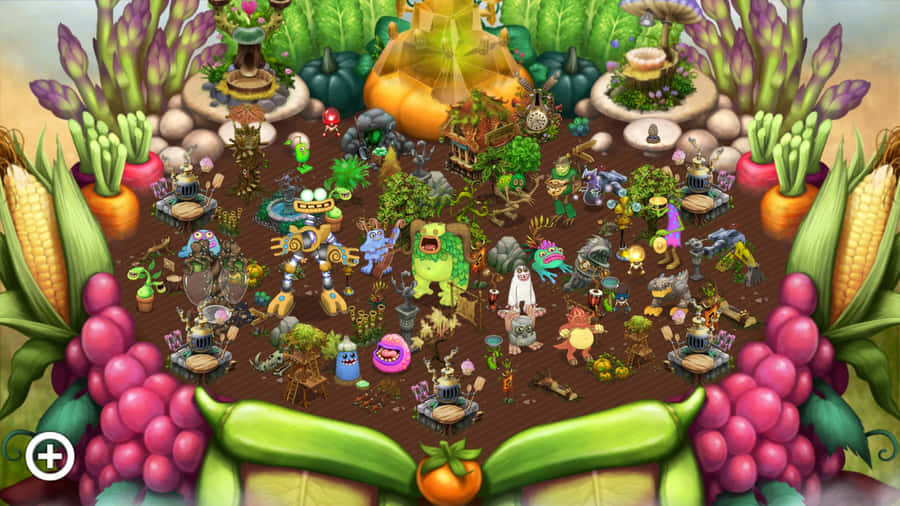 My Singing Monsters Island Scene Wallpaper