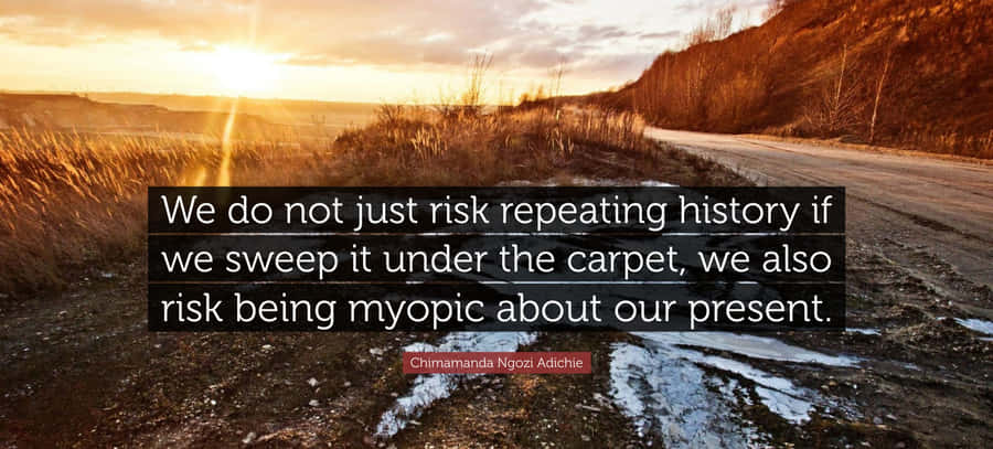 Myopic Quote Desktop Wallpaper