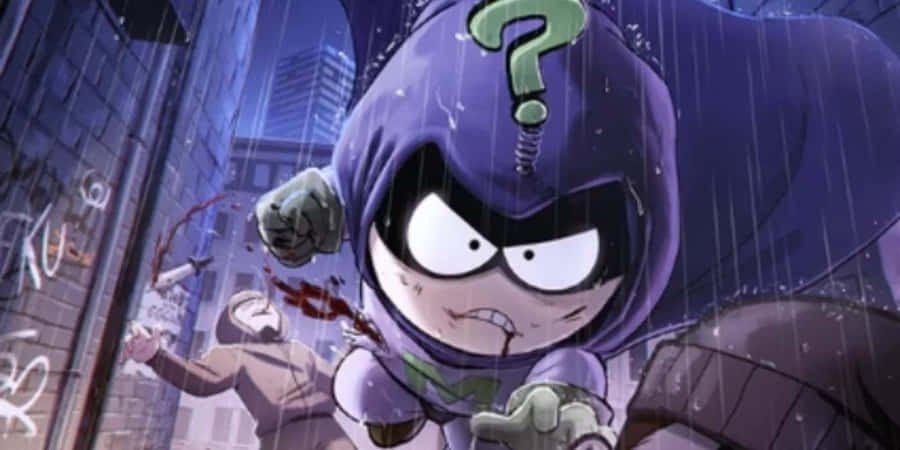 Mysterionin Action South Park Wallpaper